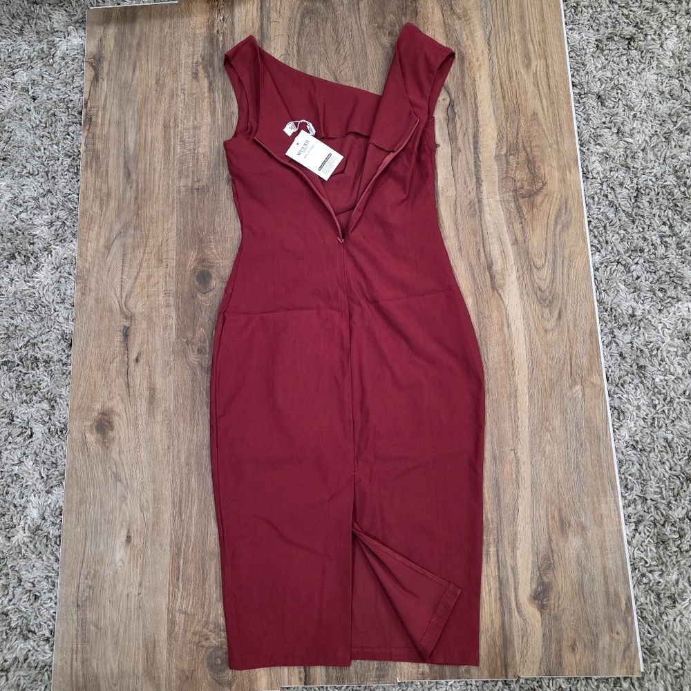 NWT MUXXN Sleeveless Retro Pencil Dress Size Large - Picture 6 of 8